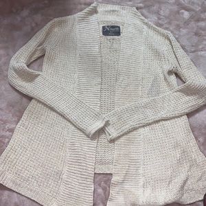 Cream color cardigan